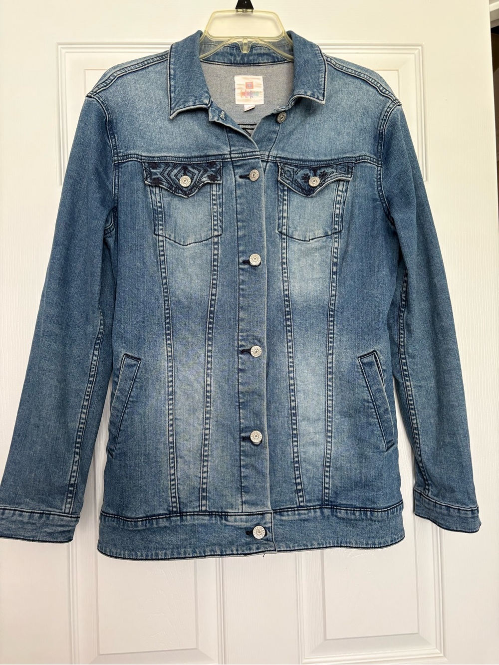 LuLaRoe Light Blue Denim Jacket - Women's Jean Trucker